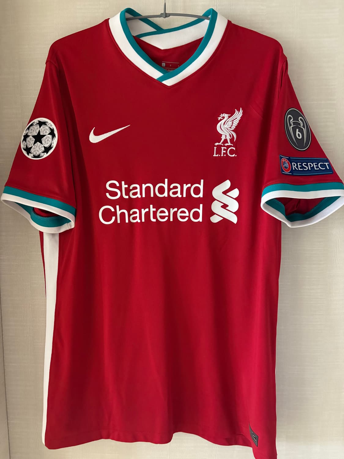 20-21 리버풀 챔스 디오구 조타 홈 유니폼 정품 상품이미지2