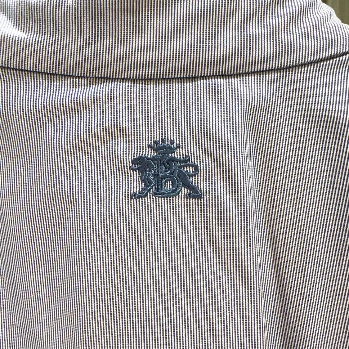 바라쿠타 남성 멀티스트라이프 블루종 자켓 점퍼  상품이미지3