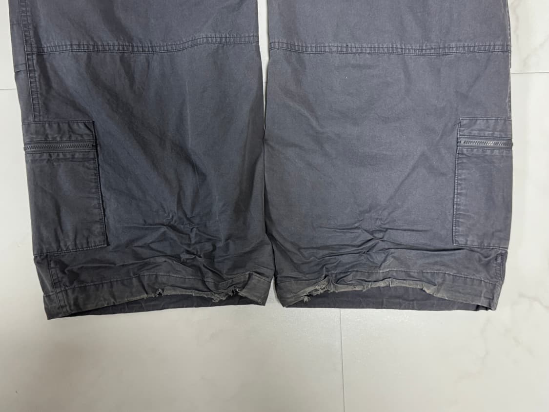 [5]해칭룸 Zip Cargo Pants Faded Navy 상품이미지5