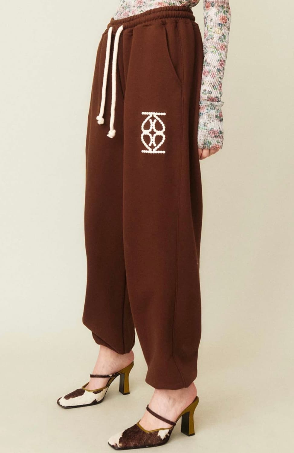 kijun 기준 로고 스웻팬츠 조거 바지 상품이미지1