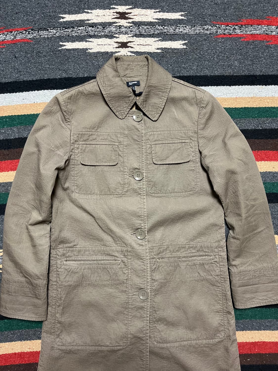 Jil sander navy long coat 상품이미지2