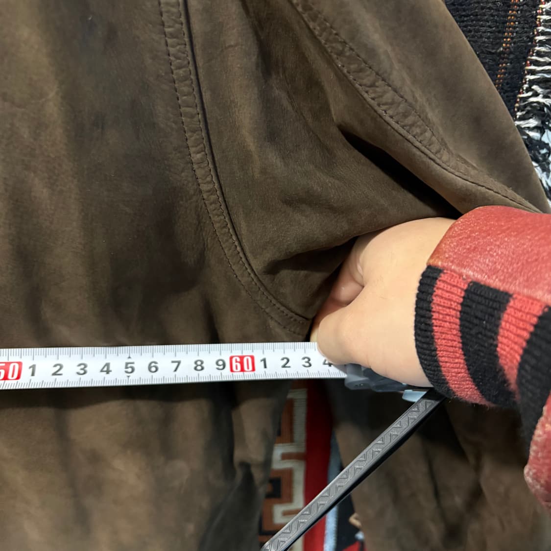 90s 런던포그 소가죽자켓 카라 레더자켓 상품이미지9