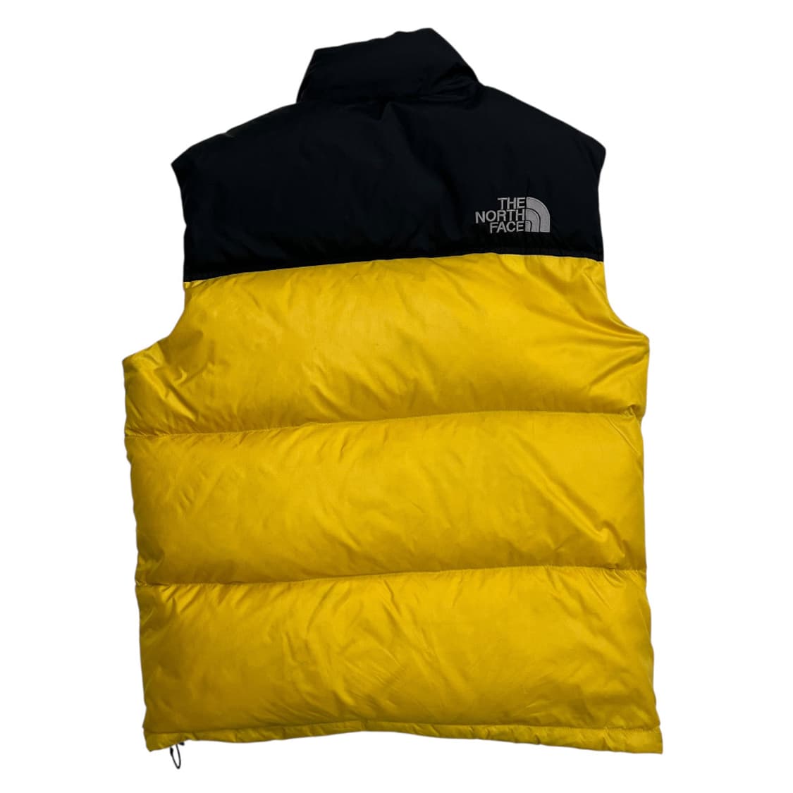 노스페이스 700 블랙 배색 옐로우 패딩조끼 95 상품이미지4