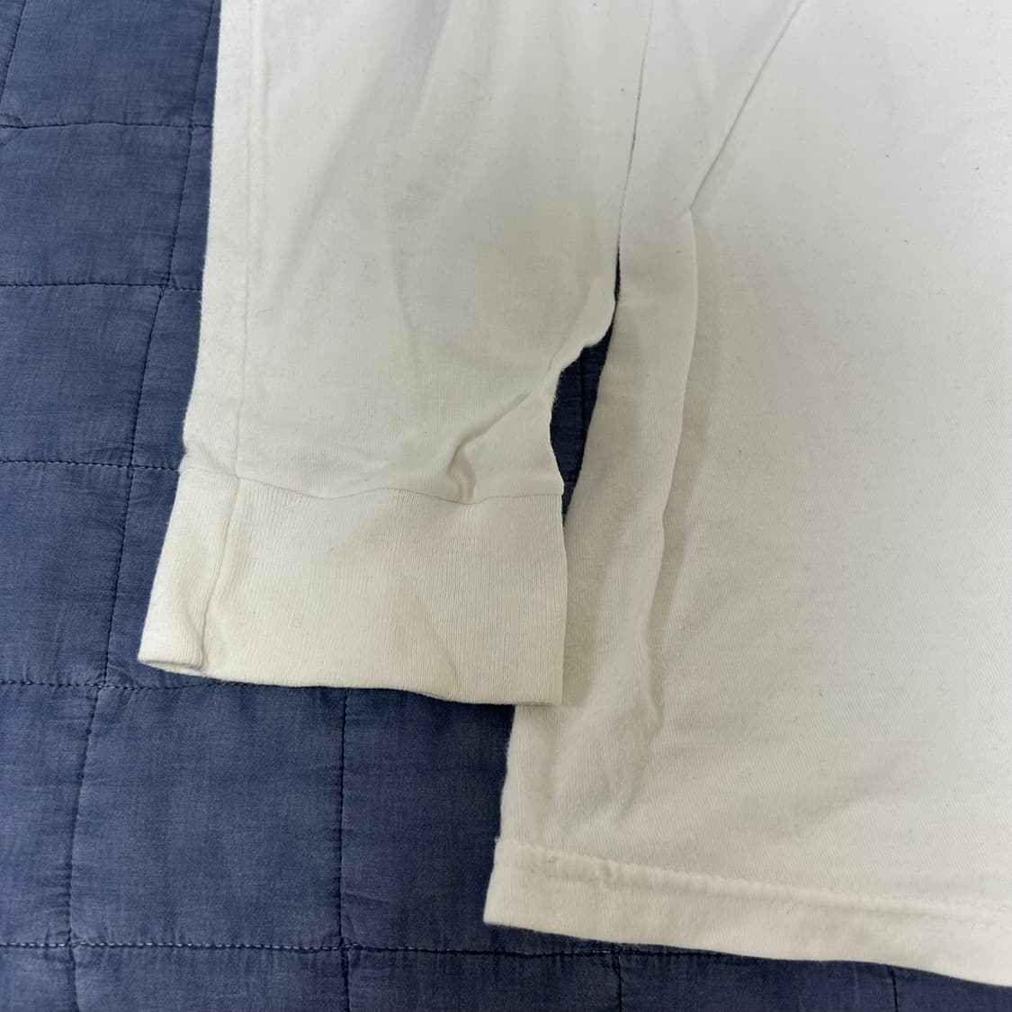 (XL) 스투시 월드투어 롱슬리브 티셔츠 화이트 상품이미지5