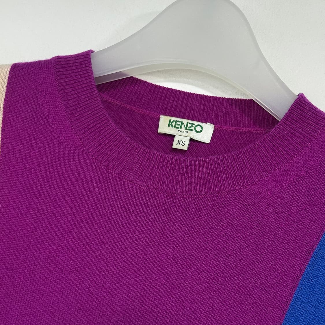 겐조 KENZO 울 캐시미어 멀티컬러 니트 스웨터 상품이미지3