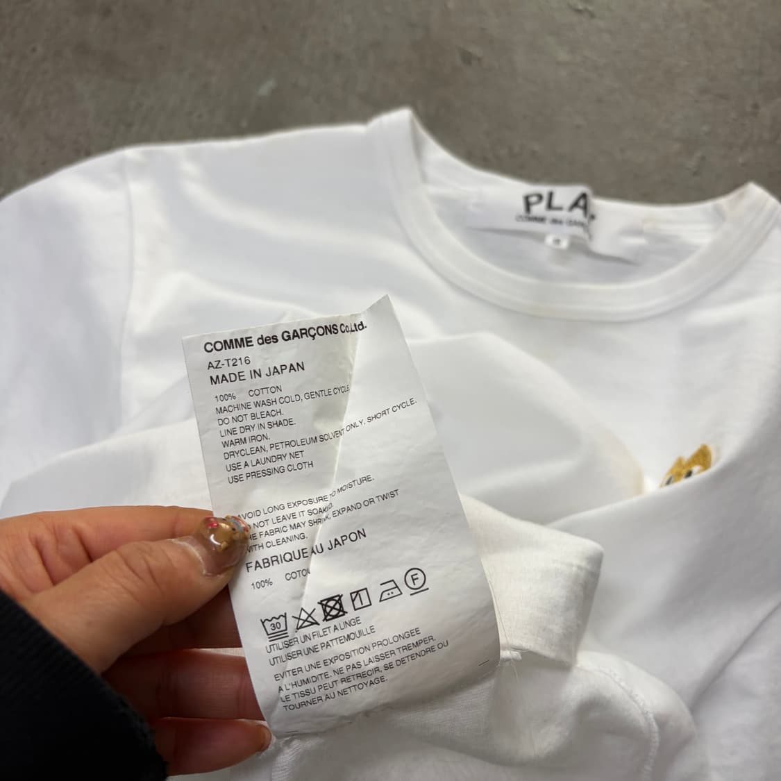 꼼데가르송 반팔티[2250] 상품이미지7