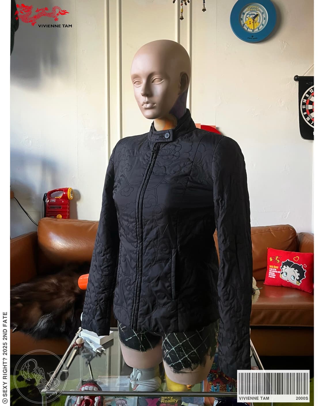 VIVIENNE TAM Embroidery Padding Jacket 상품이미지1