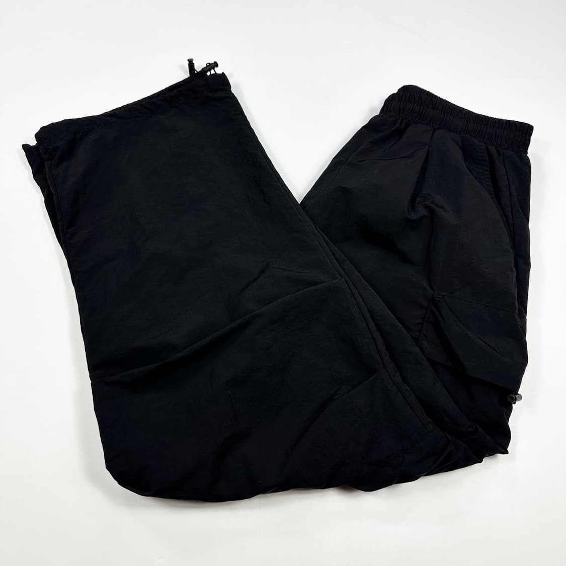 VTG 빈티지 와이드핏 나일론 패러슈트 팬츠 블랙 2XL 상품이미지1
