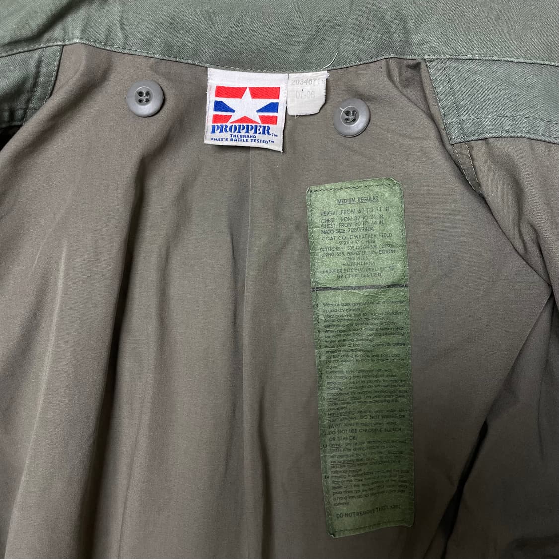 [L] 프로퍼 M65 필드 자켓 상품이미지10