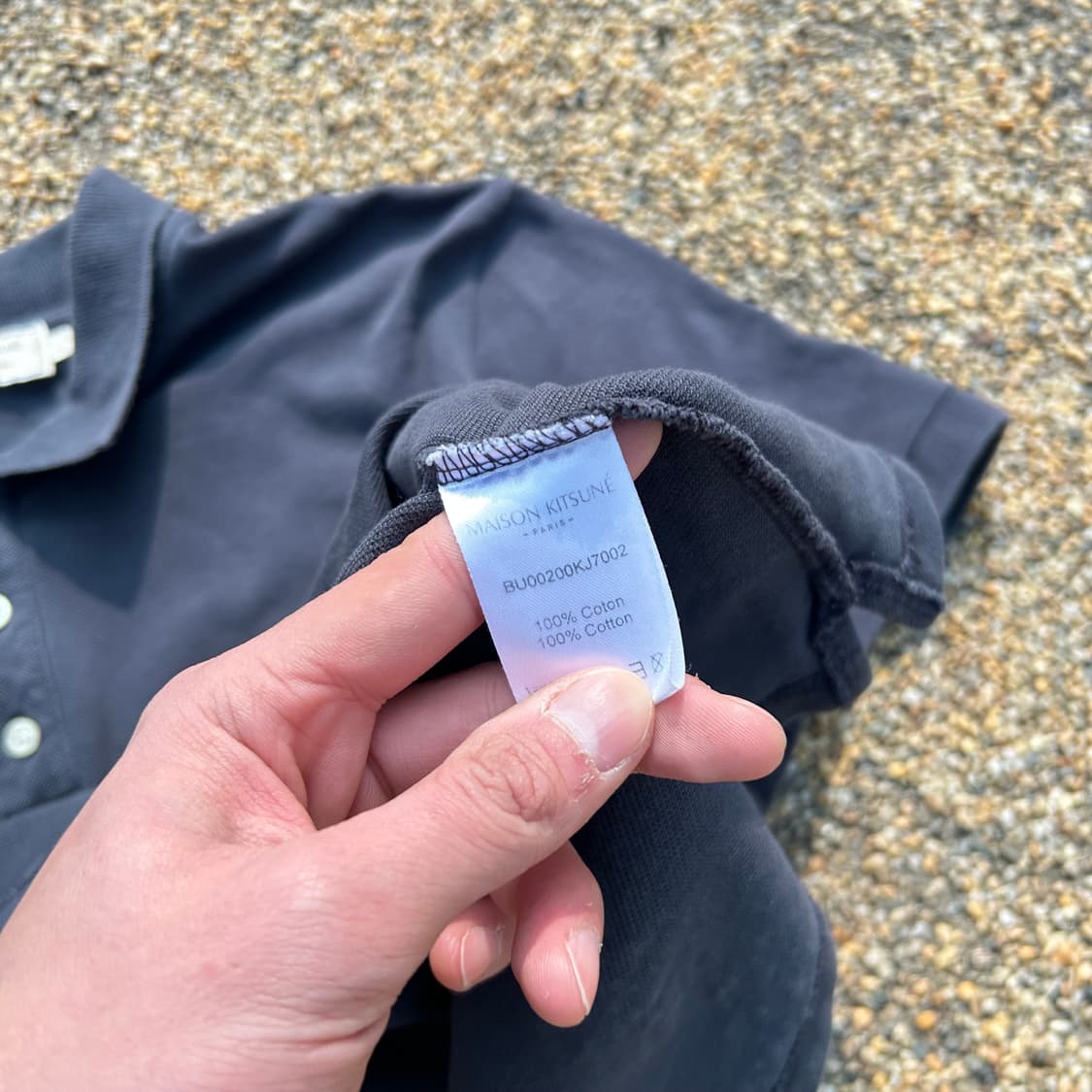 메종키츠네(Maison kitsune) 더블 폭스 카라티 상품이미지5