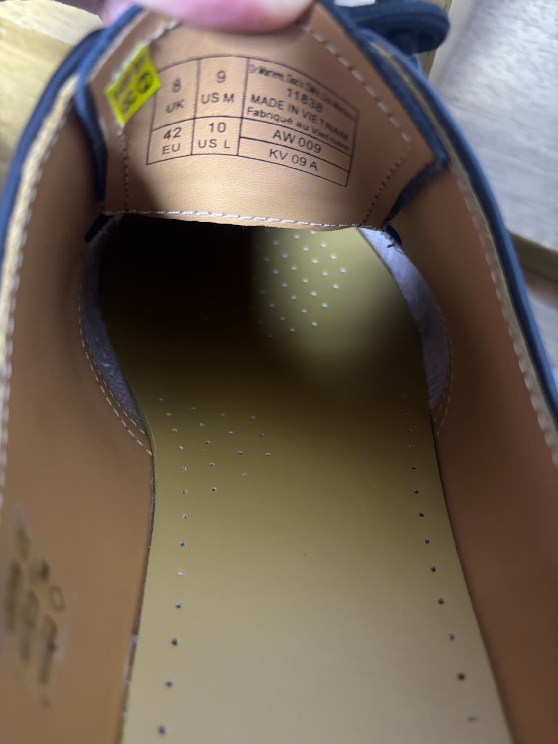 닥터마틴 1461 스무스 블랙 UK 8 270 상품이미지7