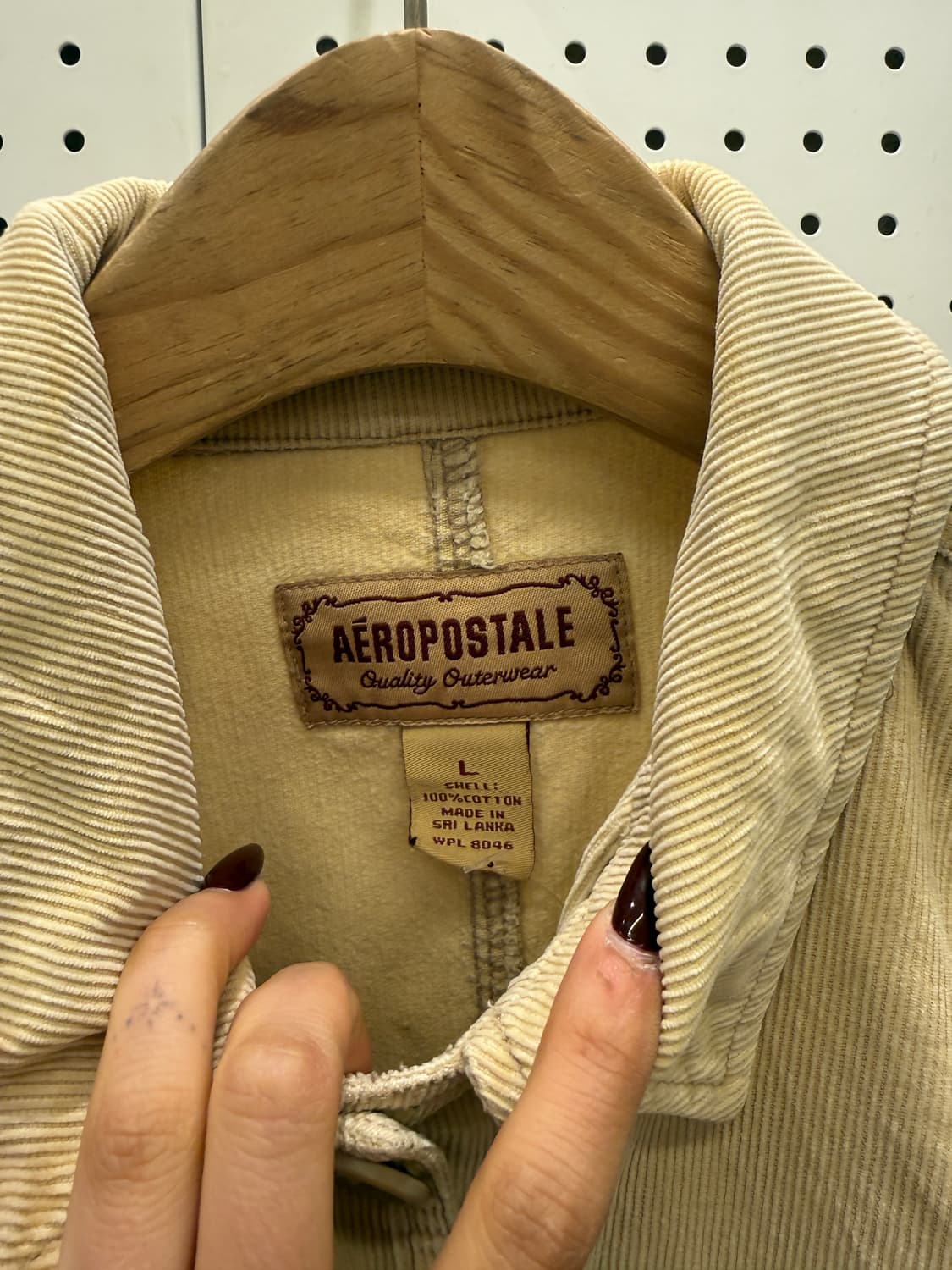 에어로포스테일 코듀로이 카고 자켓  U1320 상품이미지5