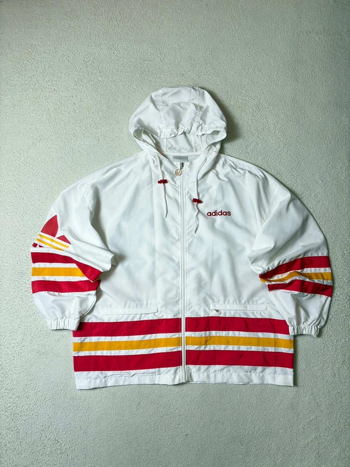 아디다스 90's 올드스쿨 빅로고 바람막이 자켓 PN7778 상품이미지3