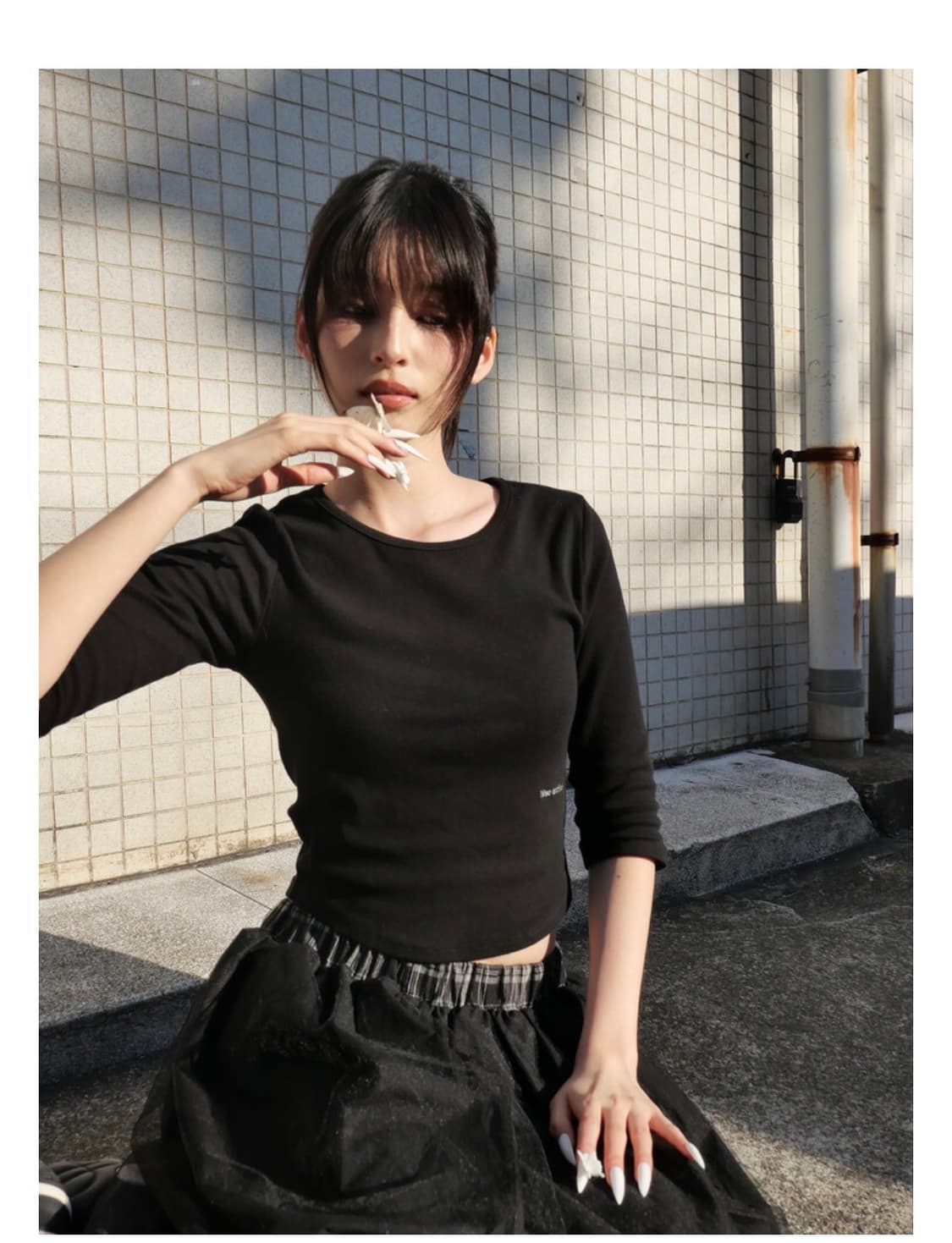 wsc아카이브 Plain 3/4 Tee 상품이미지2