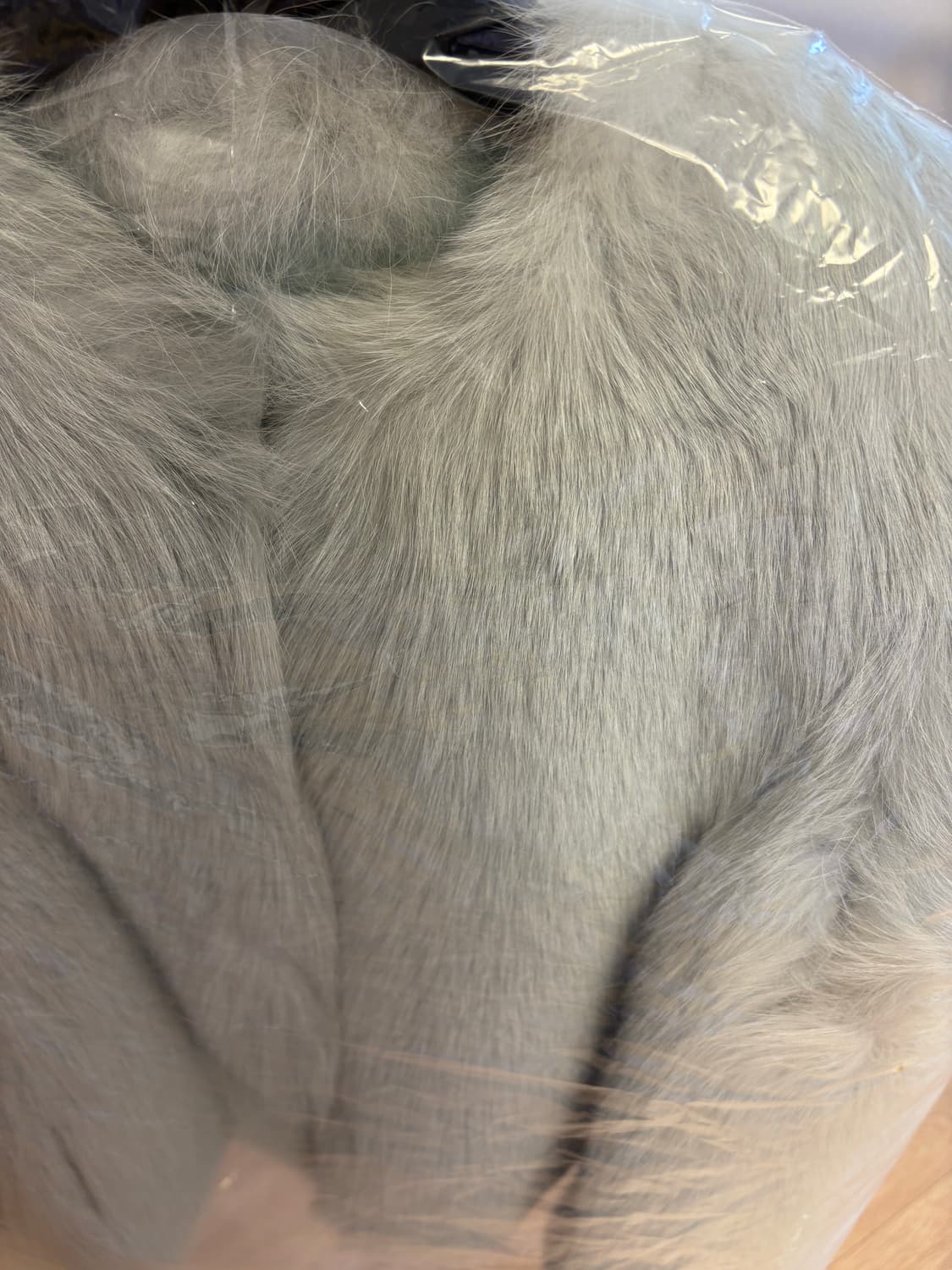 비탐 민트라이트블루 로얄 사가폭스 퍼 자켓 새상품  상품이미지9