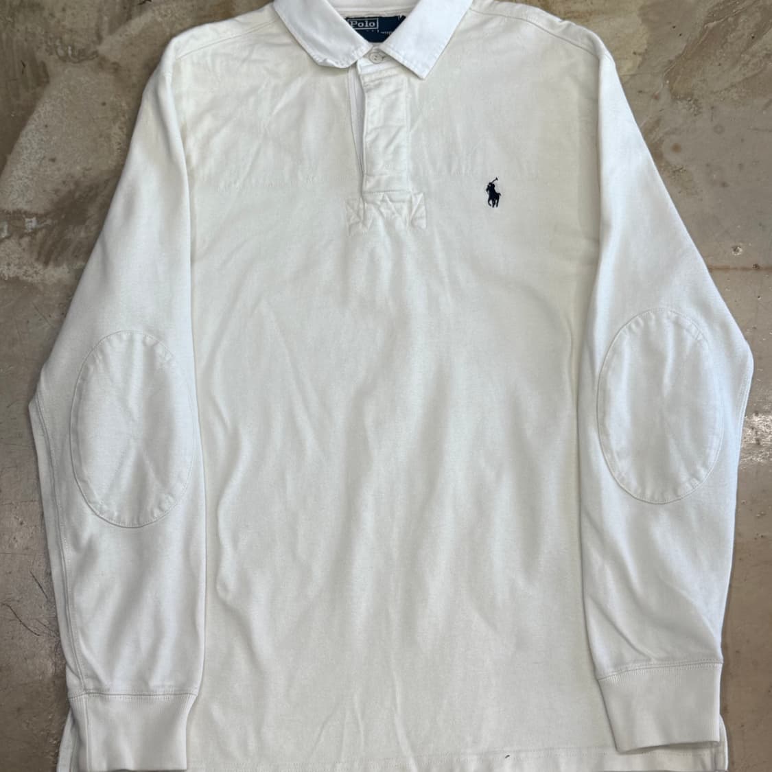 🫶🏻 폴로랄프로렌 아이보리 럭비 긴팔 티셔츠 🫶🏻 상품이미지1