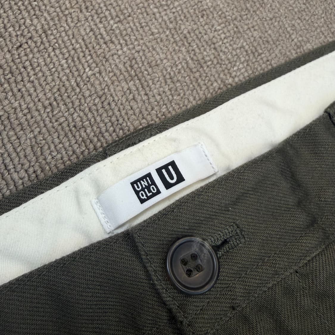 uniqlo u 유니클로u 와이드 치노 91 상품이미지2