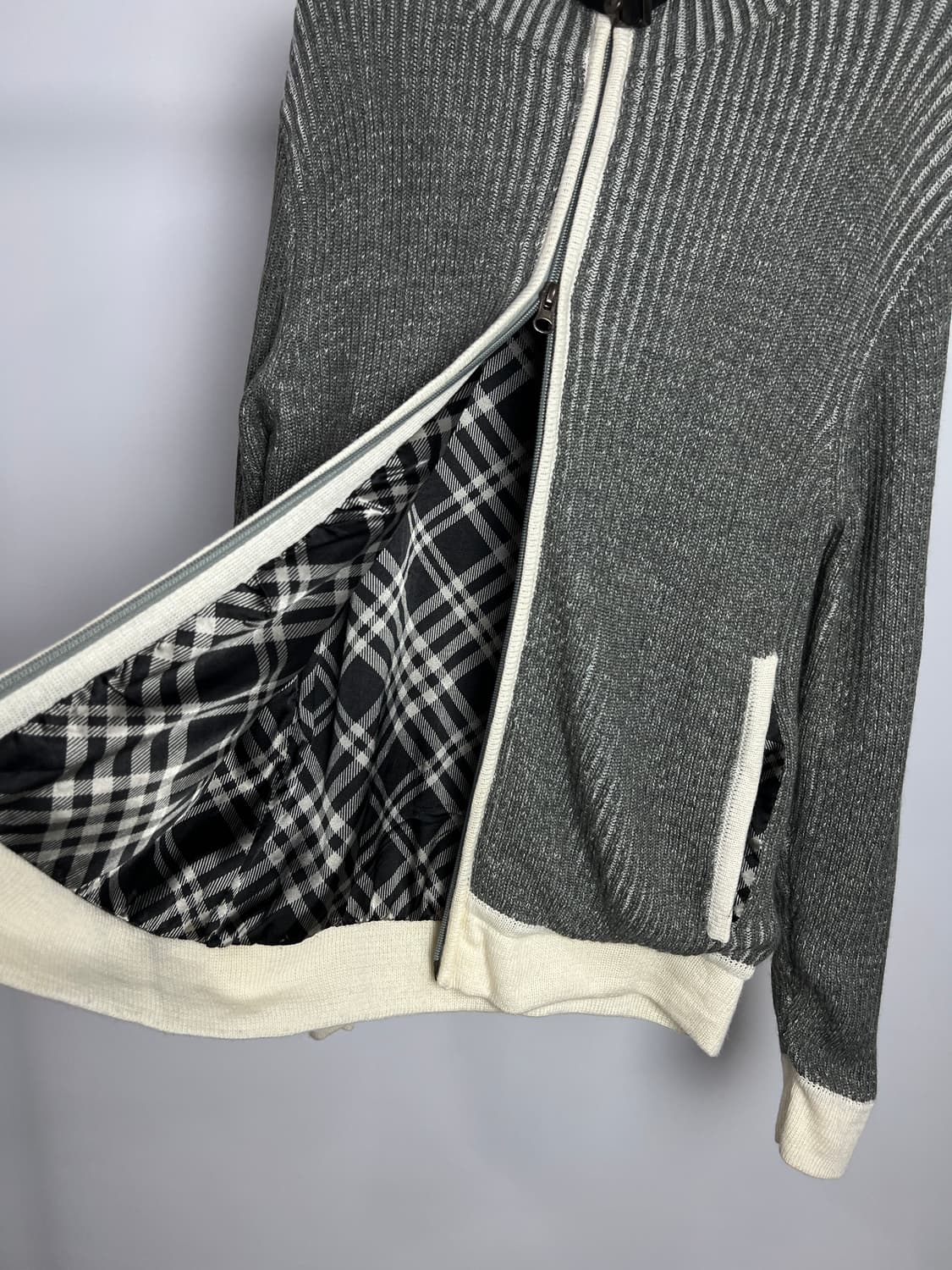 MALE & CO 니트 집업 상품이미지6