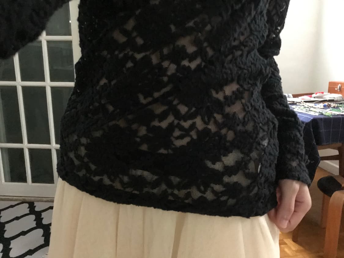 vintage lace top 상품이미지2