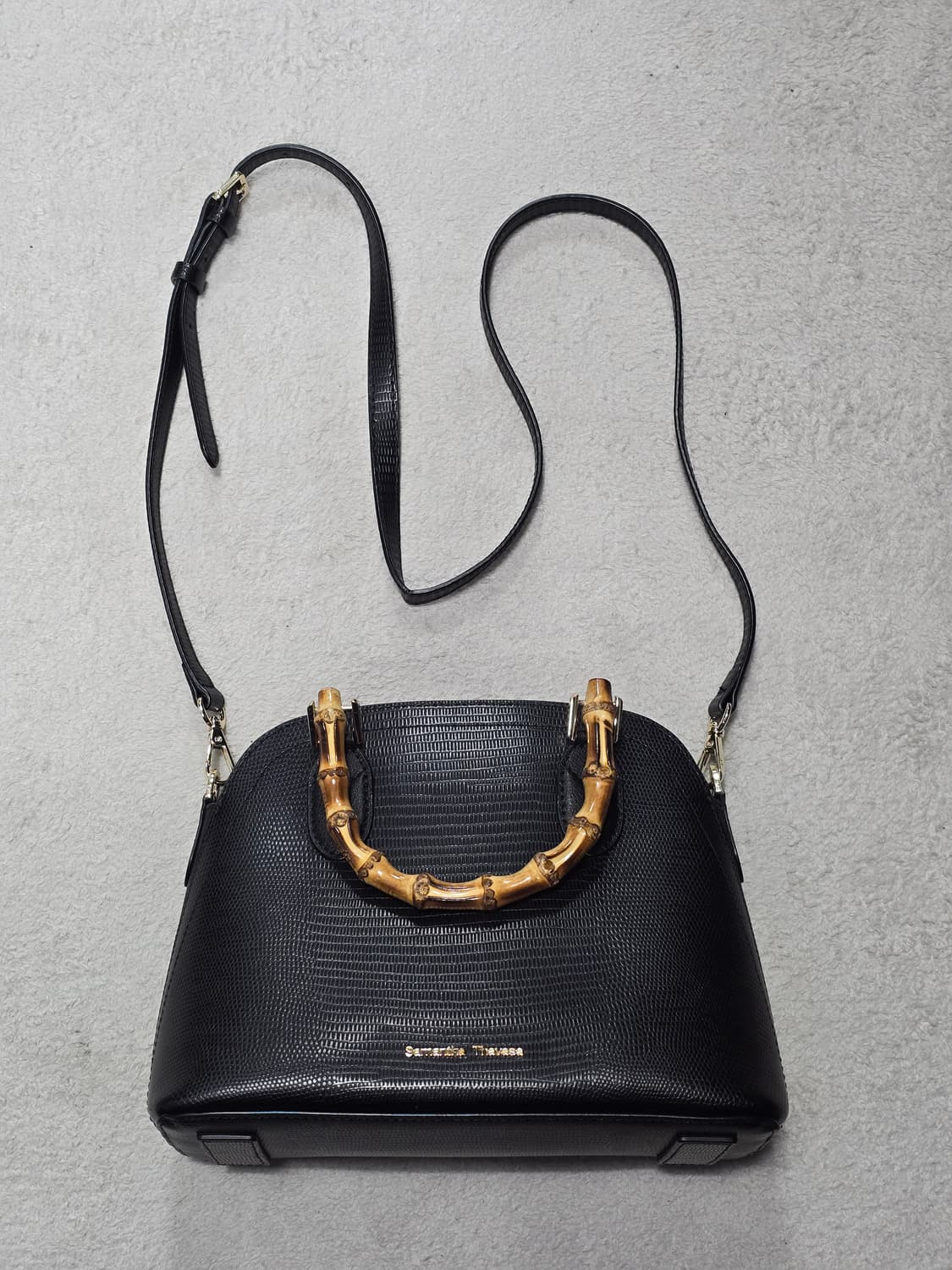 Samantha Thavasa 사만사 타바사 뱀부 숄더백 상품이미지2