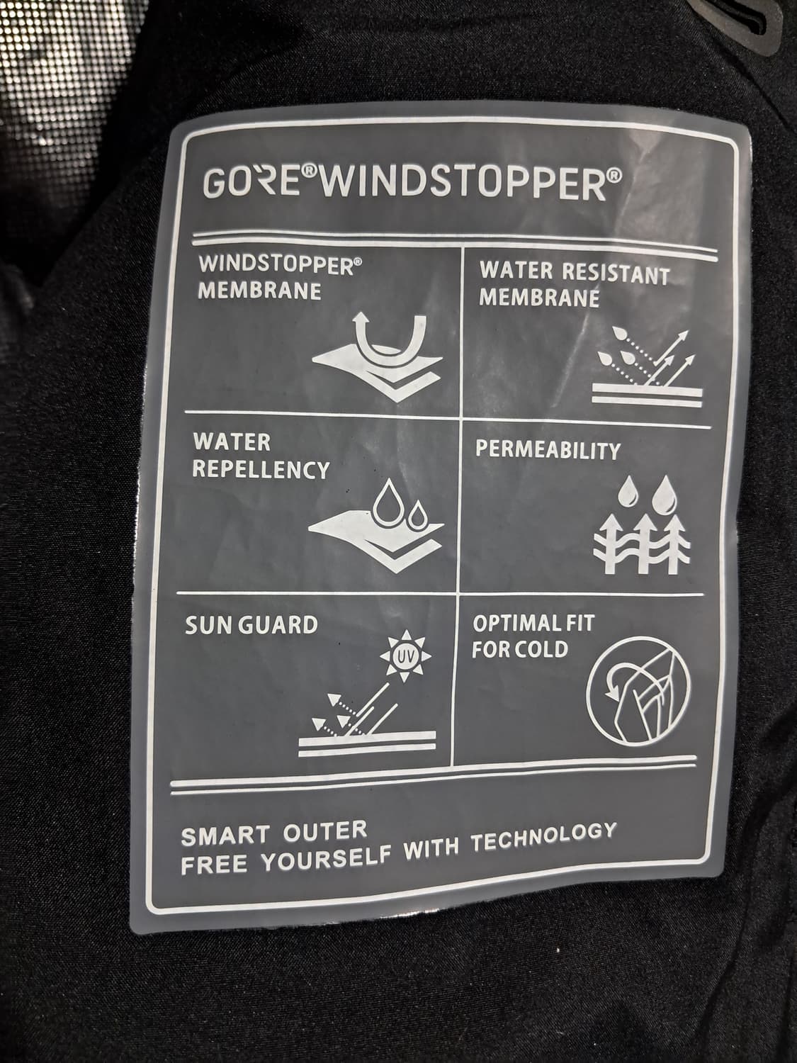 고어윈드스토퍼 패딩 100 새상품 상품이미지8