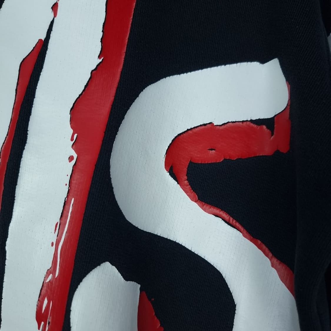 [MSGM 엠에스지엠] 빅로고 프린팅 오버핏 맨투맨 네이비 P01361 상품이미지8