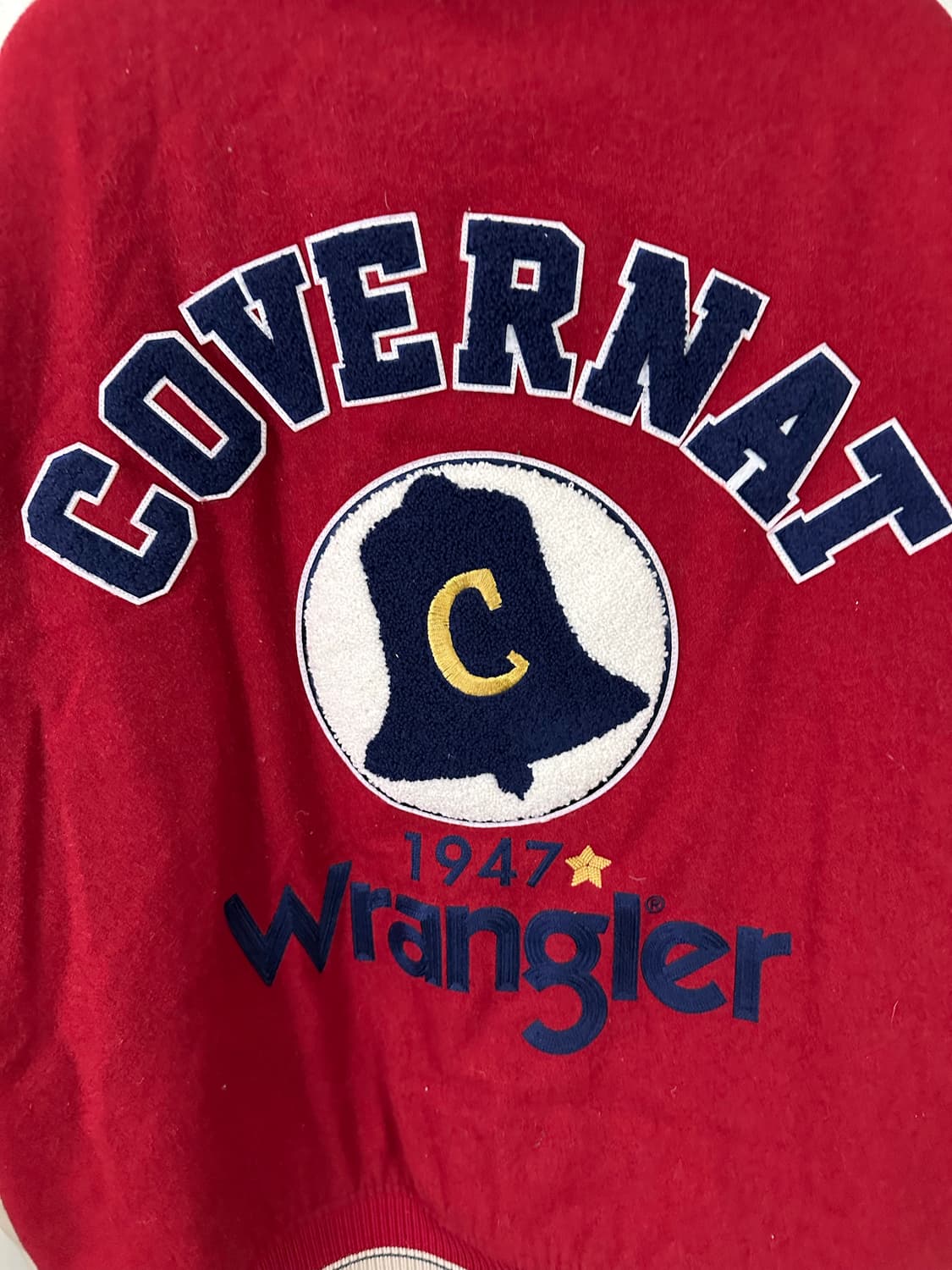 랭글러 x 커버낫 바시티 자켓 L 상품이미지6