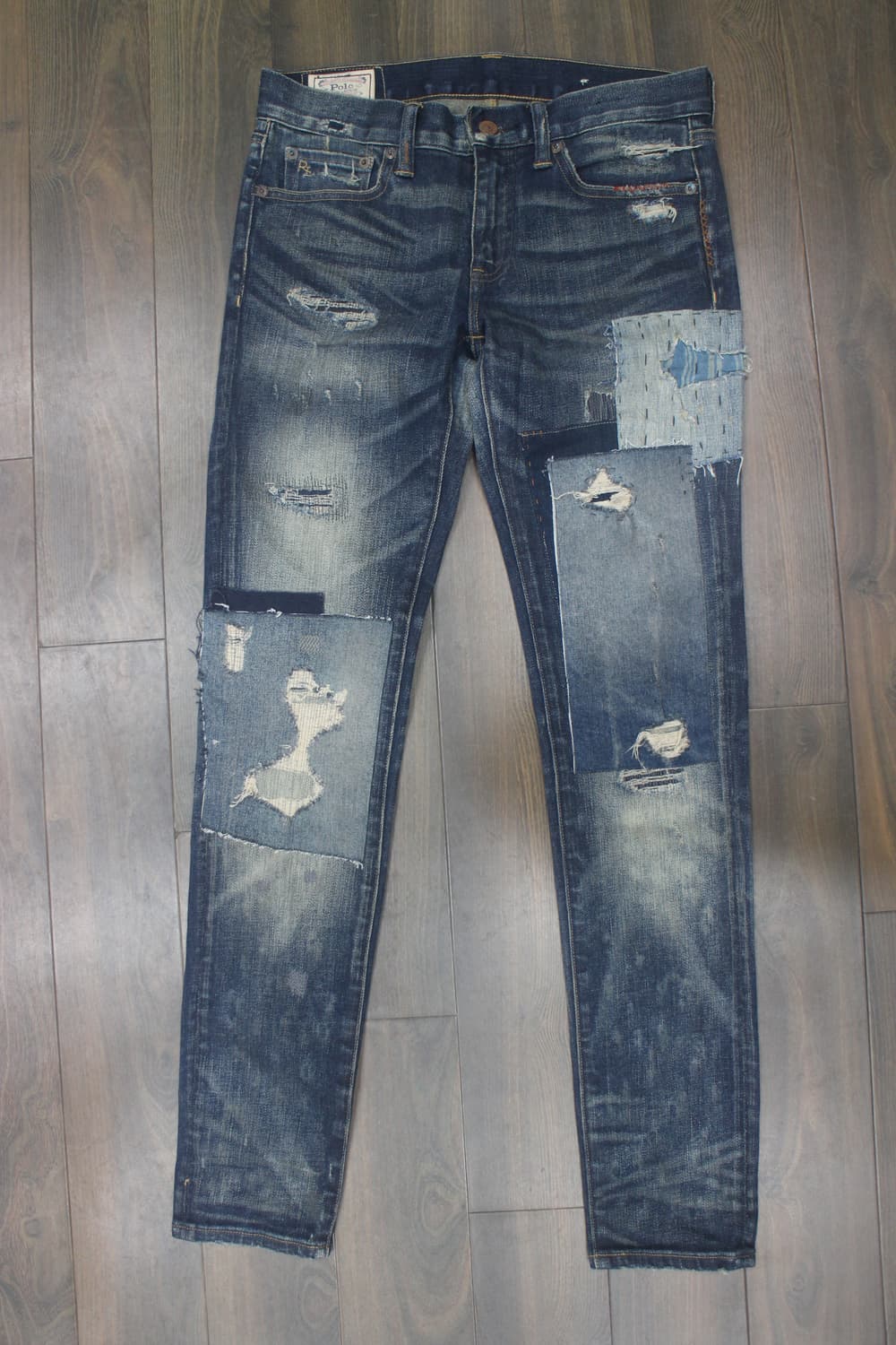 폴로 설리번 패치워크 리페어드 데님 진 28 사이즈  상품이미지1