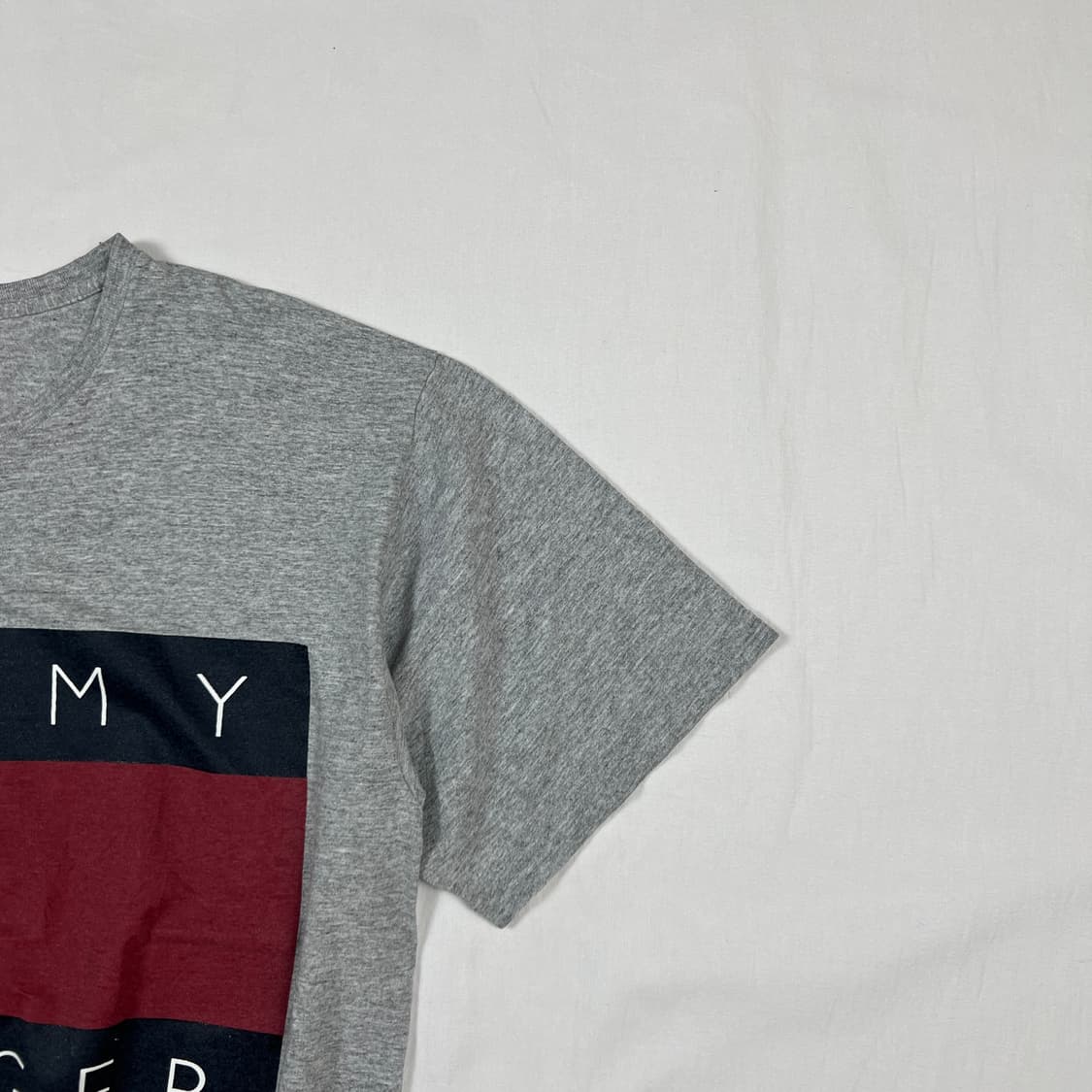 90‘s 타미힐피거 tommy hilfiger 빅플래그 반팔티 상품이미지3