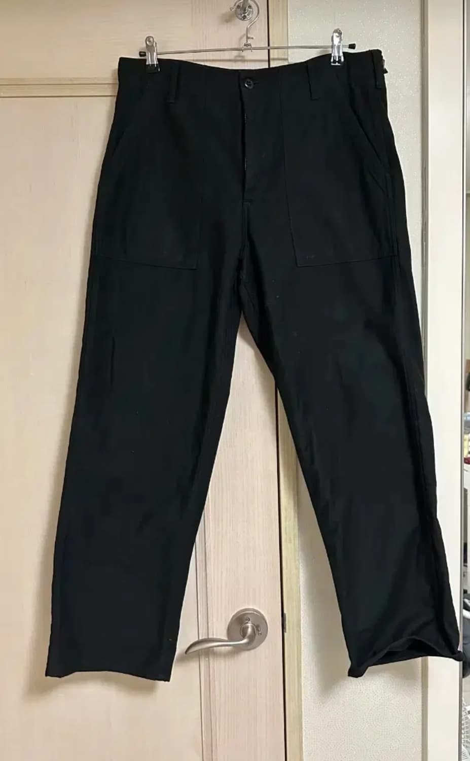 페로우즈 퍼티그 베이커 블랙팬츠 34사이즈 상품이미지3