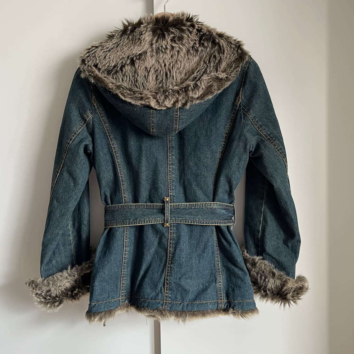 RECLAIMEDFEEL denim fake fur Jacket 상품이미지6