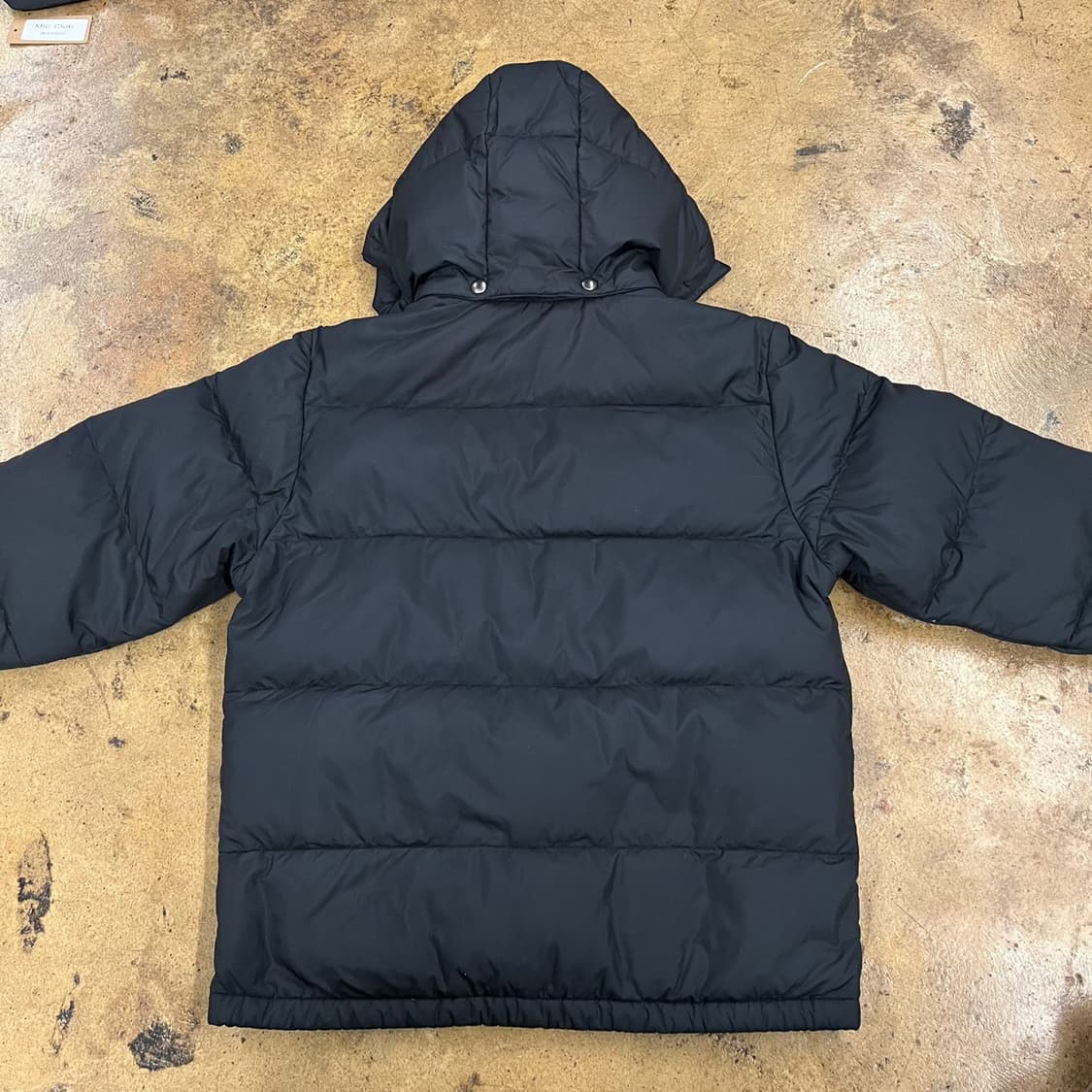 [정품/L] 폴로 랄프로렌 블랙 후드 패딩 점퍼 b19 상품이미지4