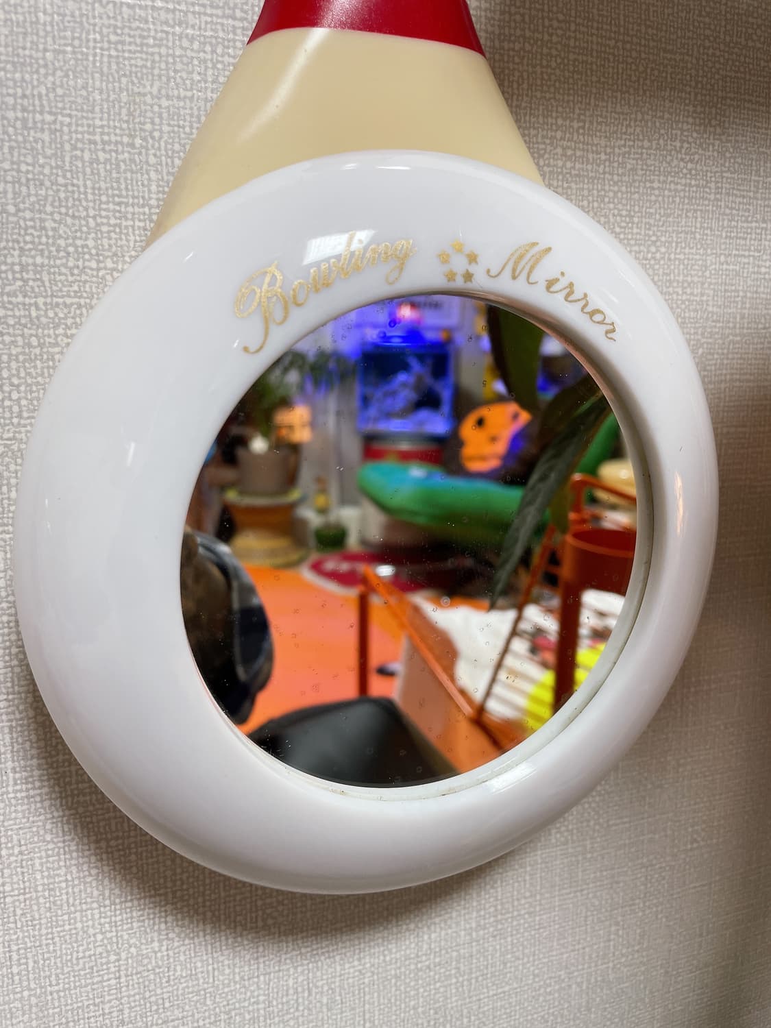 90s 빈티지 볼링 핀 인테리어 거울 상품이미지2