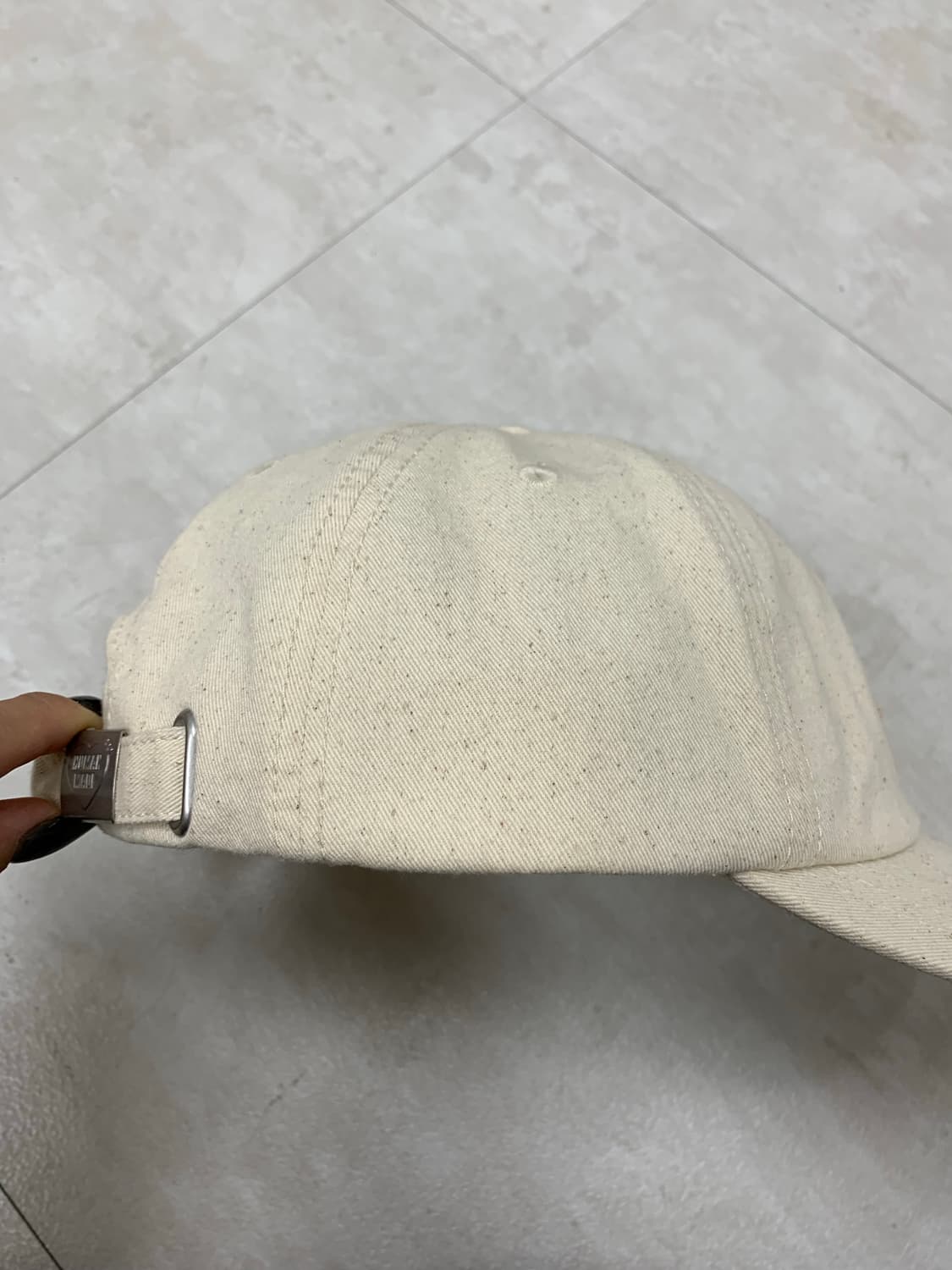 휴먼메이드 아이보리 패치 디테일 볼캡 #299 상품이미지6