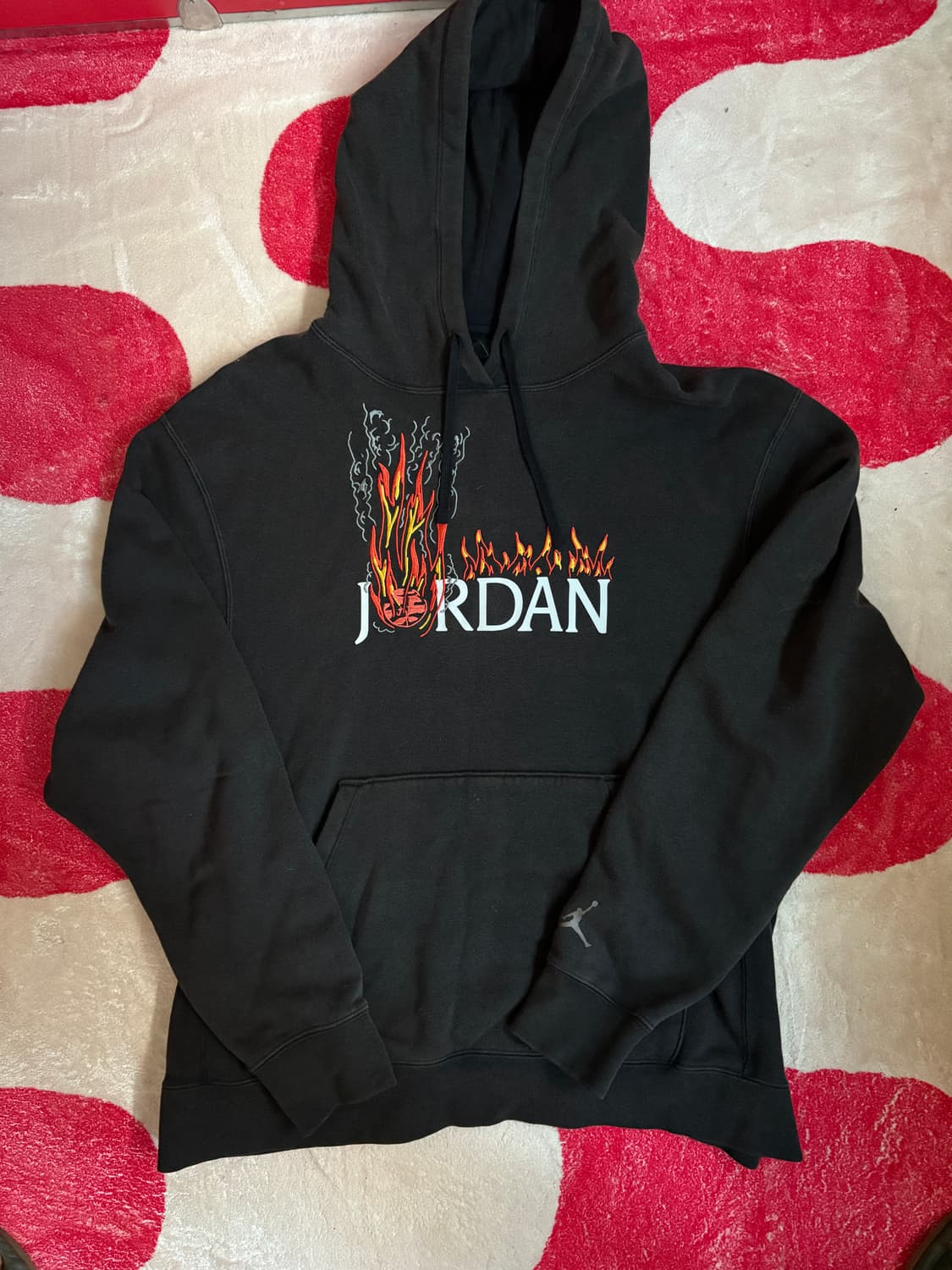 [L] 조던 트래비스 스캇 MJ 플리스 후드  상품이미지3