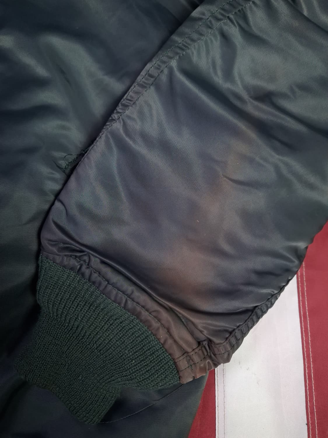 새제품 오리지날 서울의봄 90's 국군장교용 MA-1 항공점퍼 상품이미지5