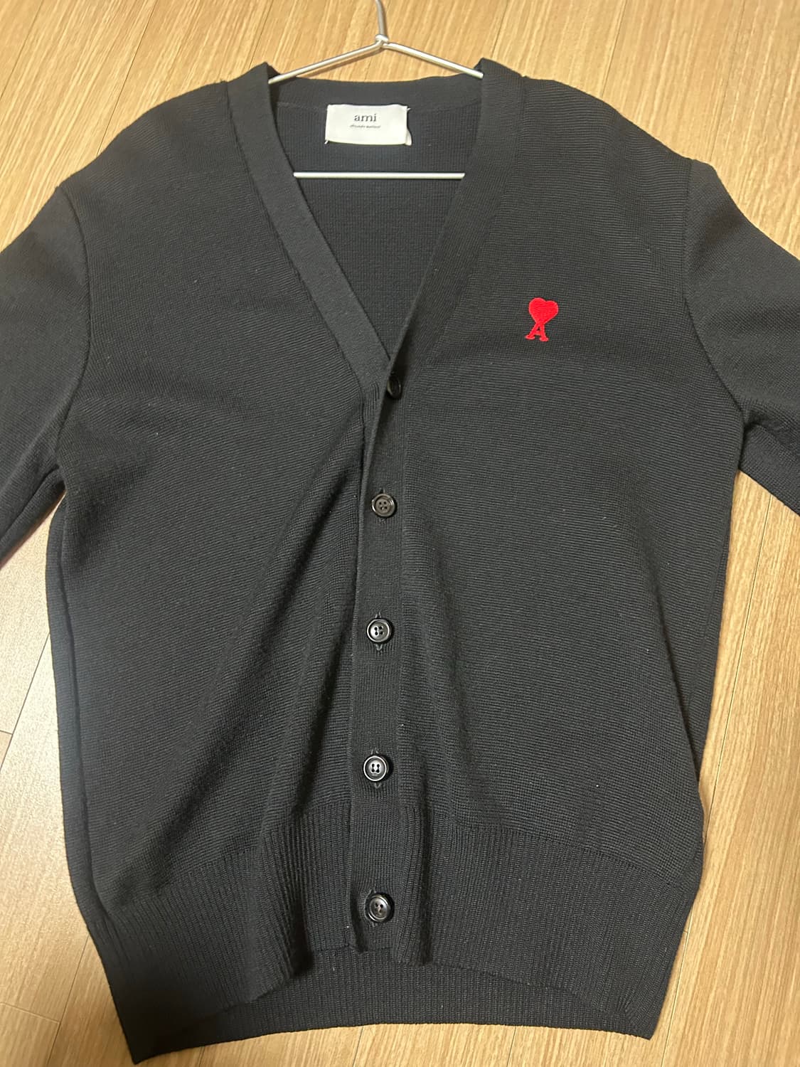 아미 스몰 로고 가디건 [s] 상품이미지2