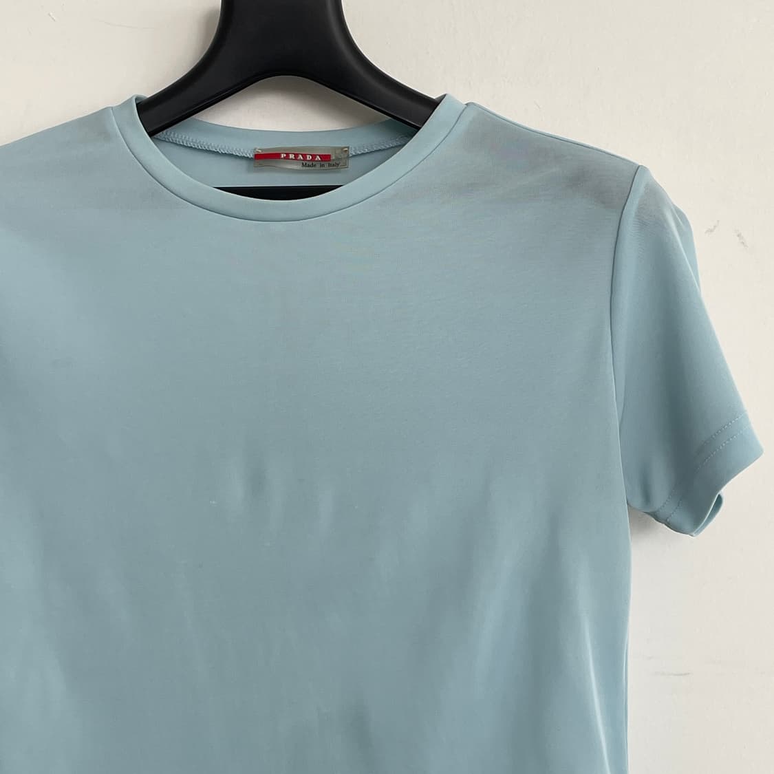 프라다 스포츠 하늘색 반팔 티셔츠 상품이미지2