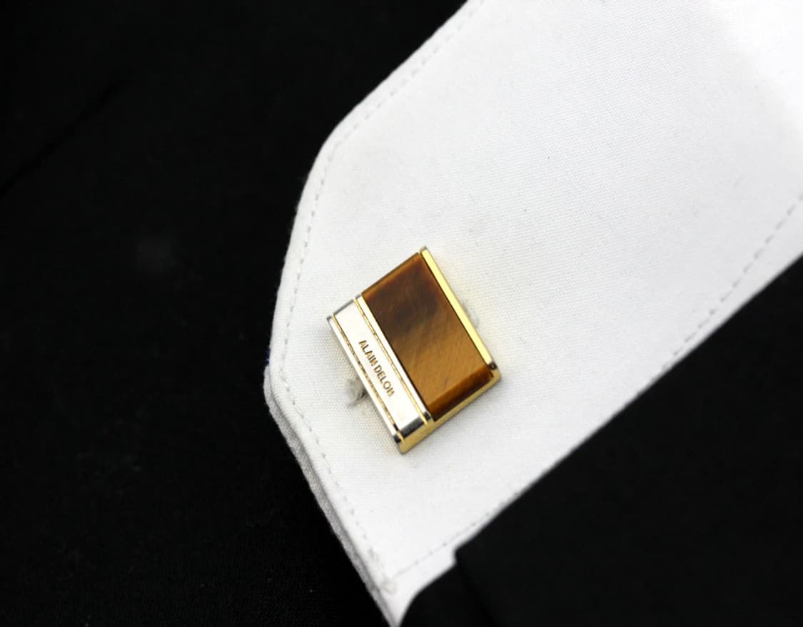 알랭들롱 A등급 5.3cm 남자 명품 넥타이핀 커프스 세트 상품이미지9