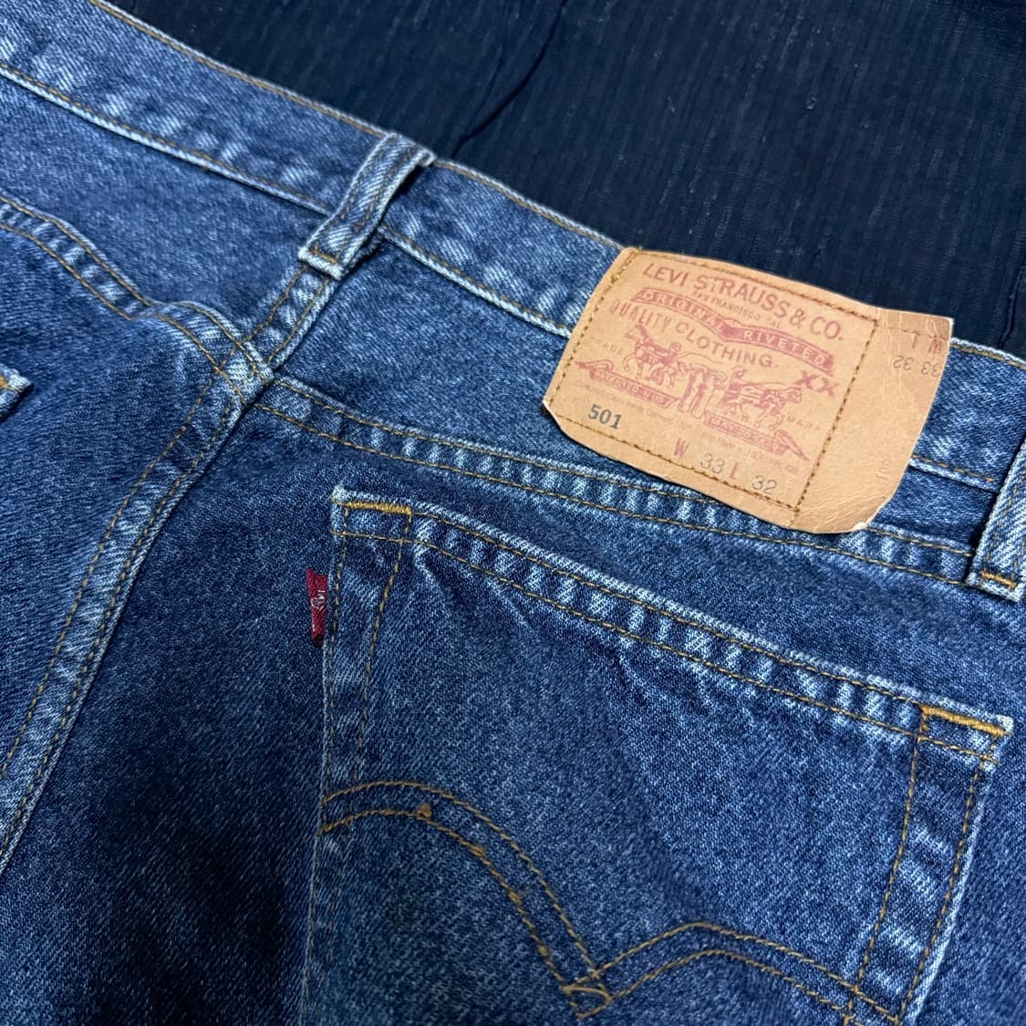 00’s 리바이스 501 스트레이트핏 데님 팬츠 33 상품이미지6