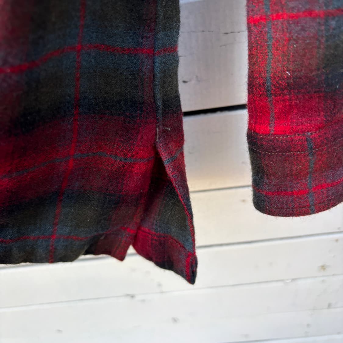 Polo 폴로 울 체크 셔츠 상품이미지4