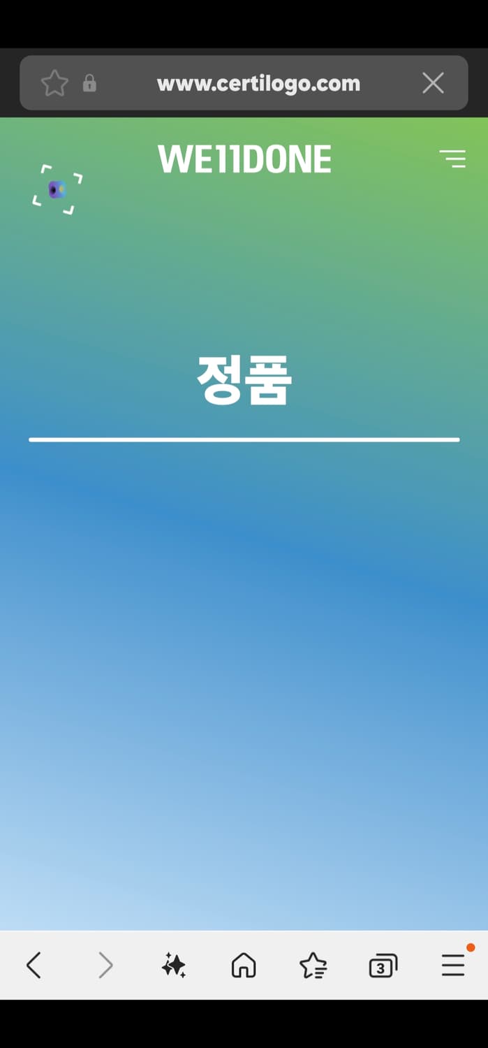(정품) We11done 웰던  그린 프린팅 맨투맨 S 남성 상품이미지9