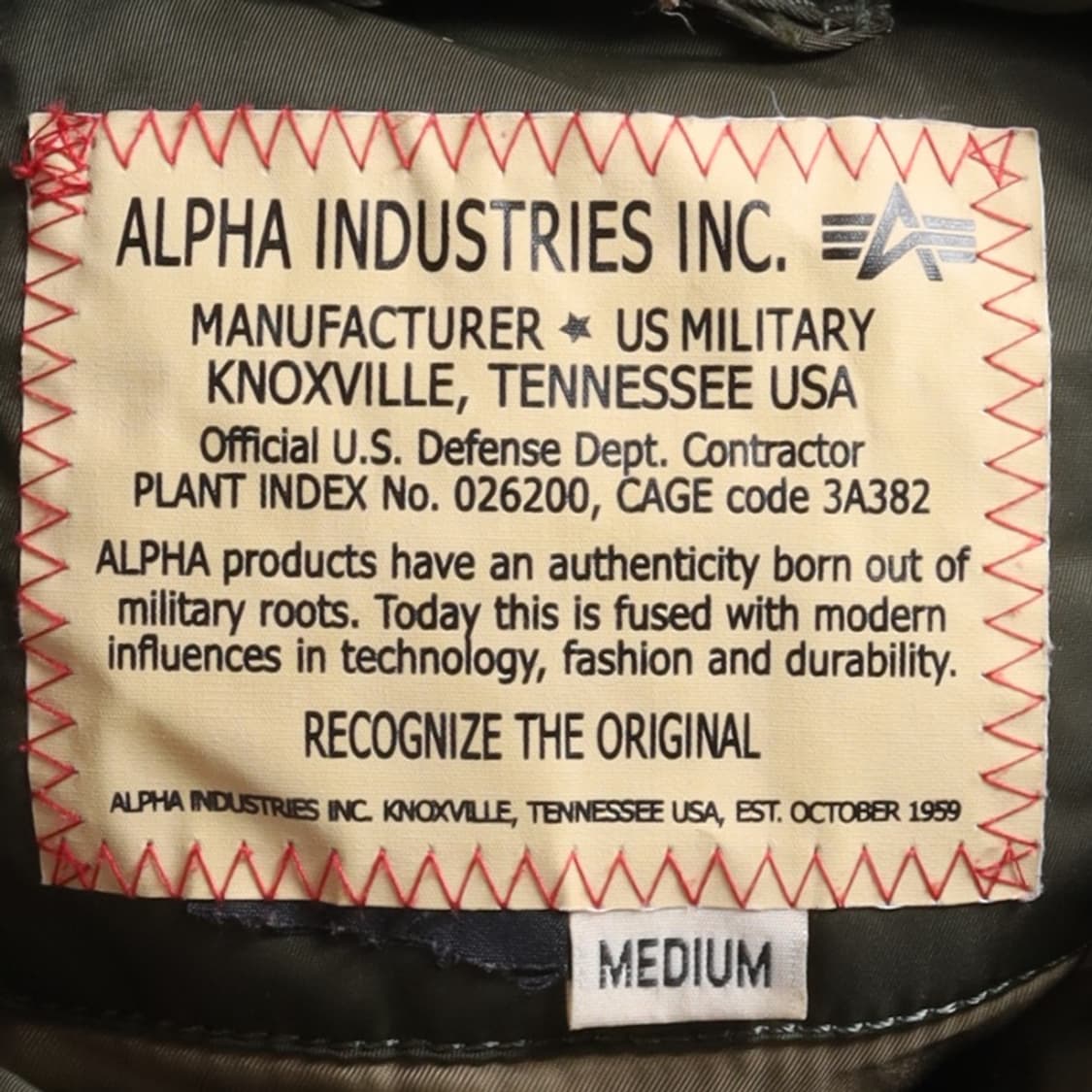 알파 인더스트리 Alpha Industries  N3B Parka 상품이미지7