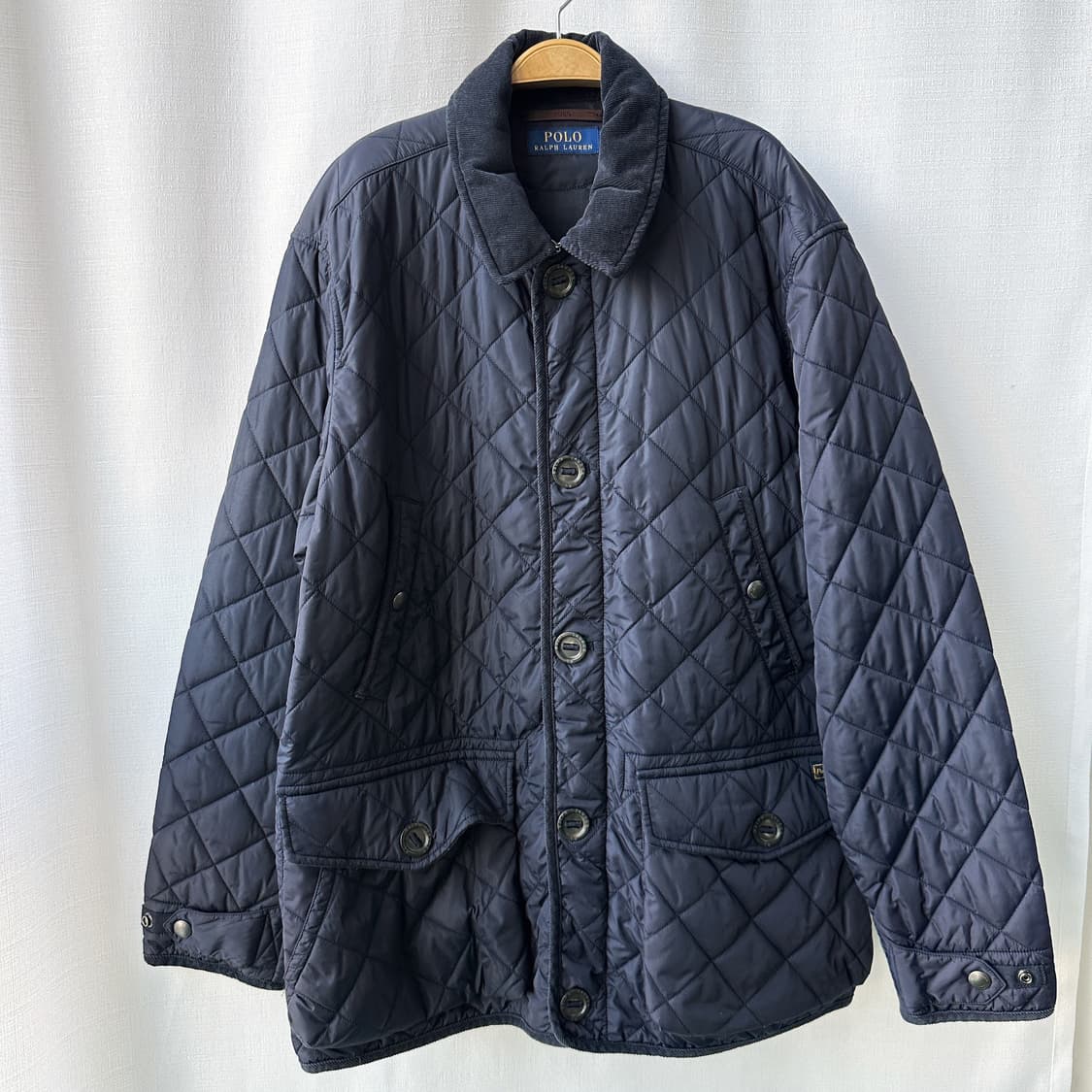 폴로 랄프로렌 캠튼 퀼팅 카코트 자켓 네이비 XL 상품이미지1