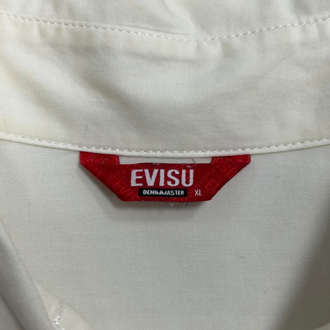 에비수 화이트 자수 셔츠 v1747 상품이미지9