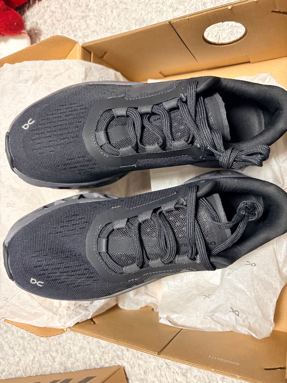 온러닝 클라우드몬스터 블랙 여성용 240mm 상품이미지3