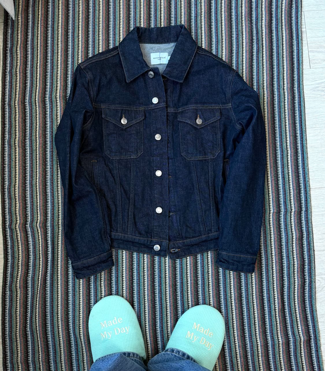 메종키츠네 데님 자켓 상품이미지2