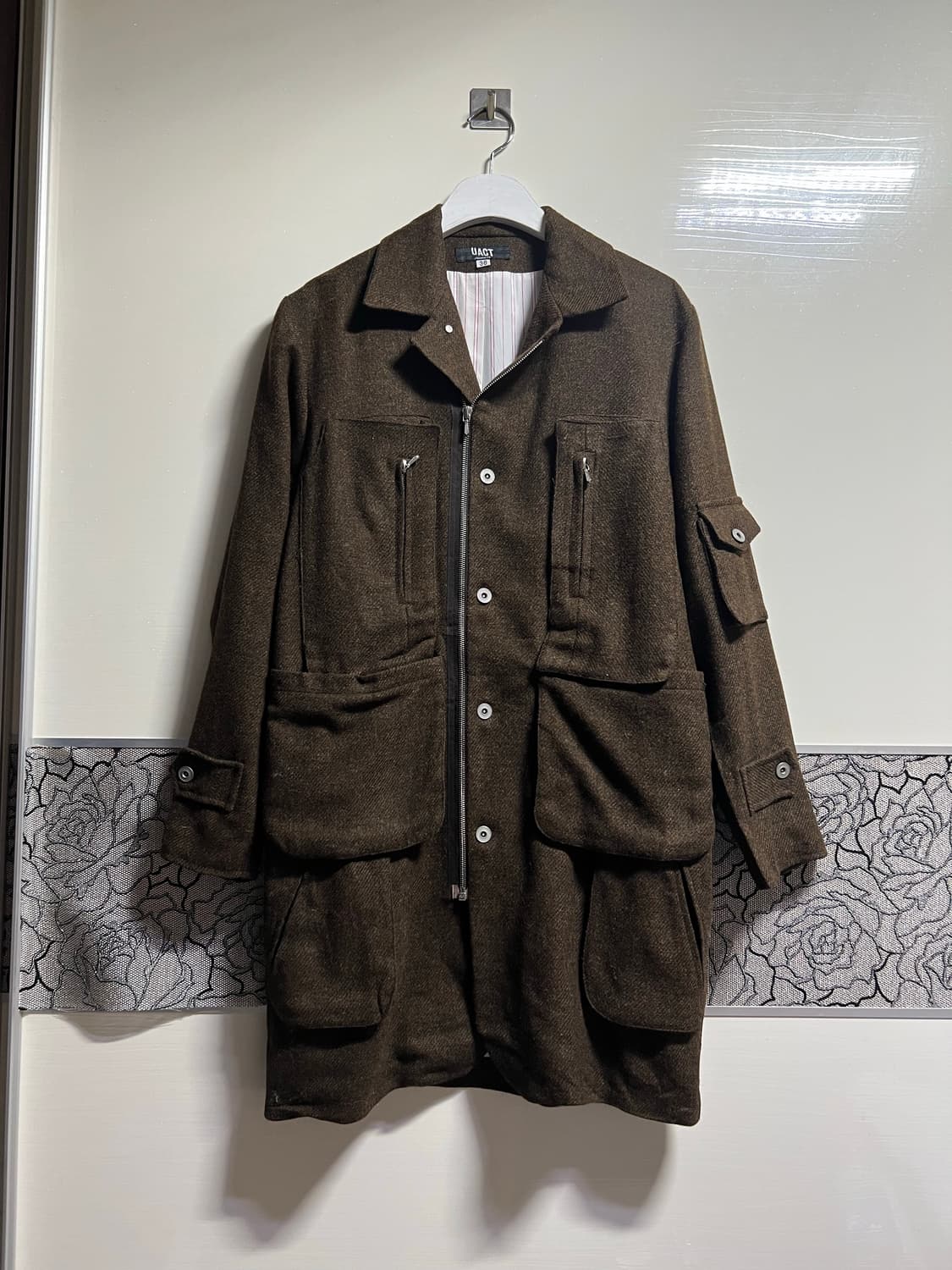 UACT UABAN ACTION 울 디테일 코트 상품이미지1