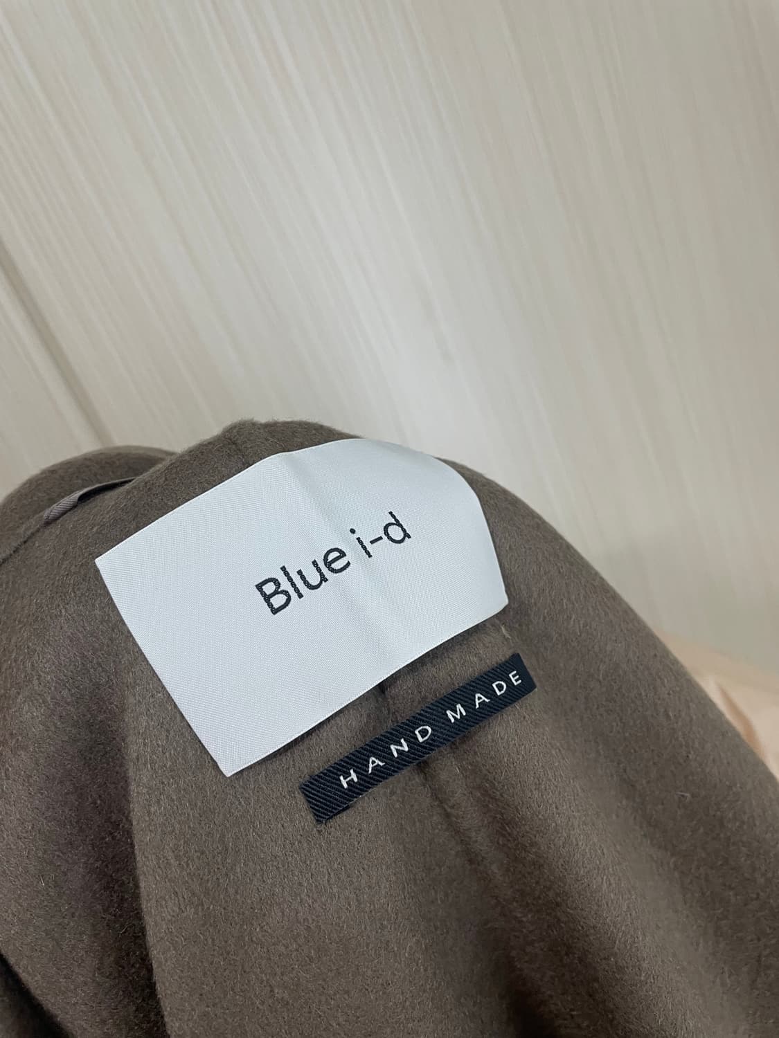 Blue i-d 핸드메이드 코트+패딩조끼 세트 새상품 FREE 상품이미지9