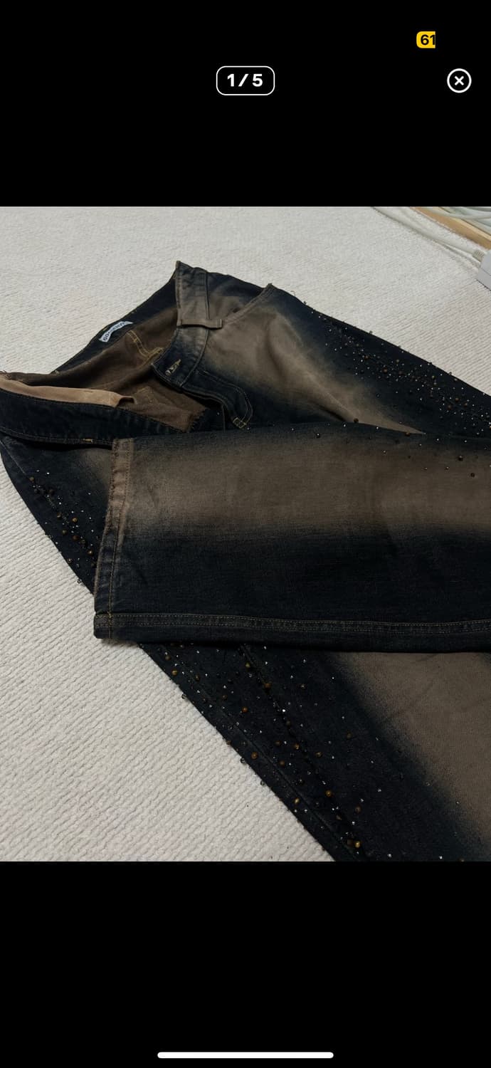 604서비스 비즈 데님팬츠 상품이미지1